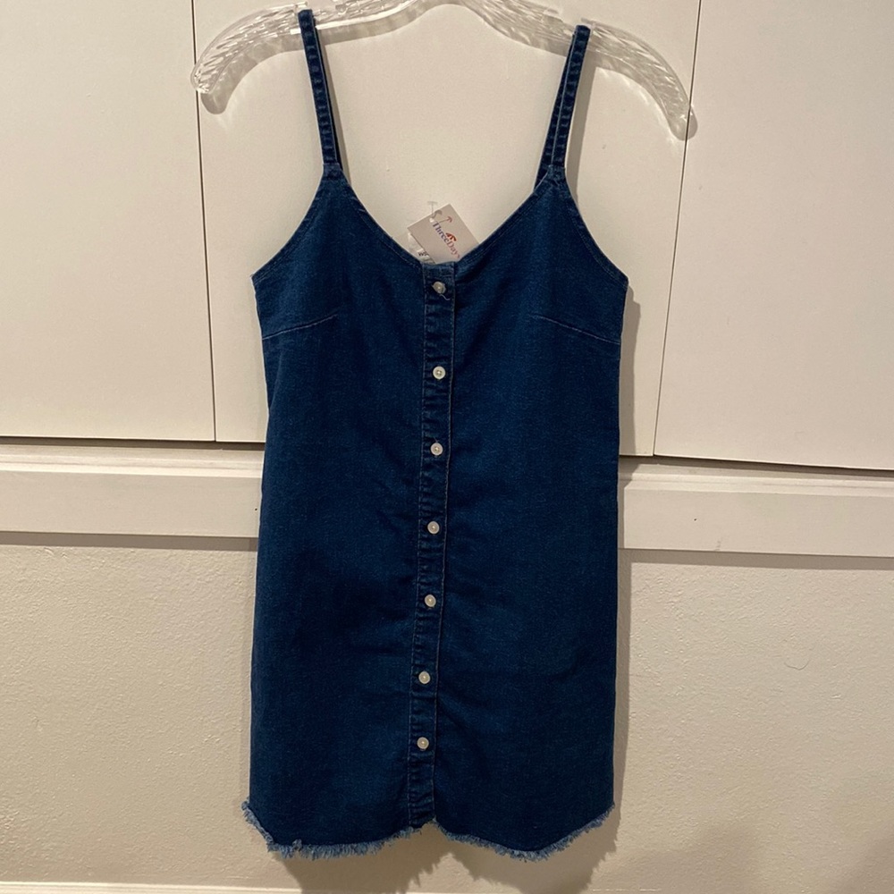 Vintage Denim Mini Dress